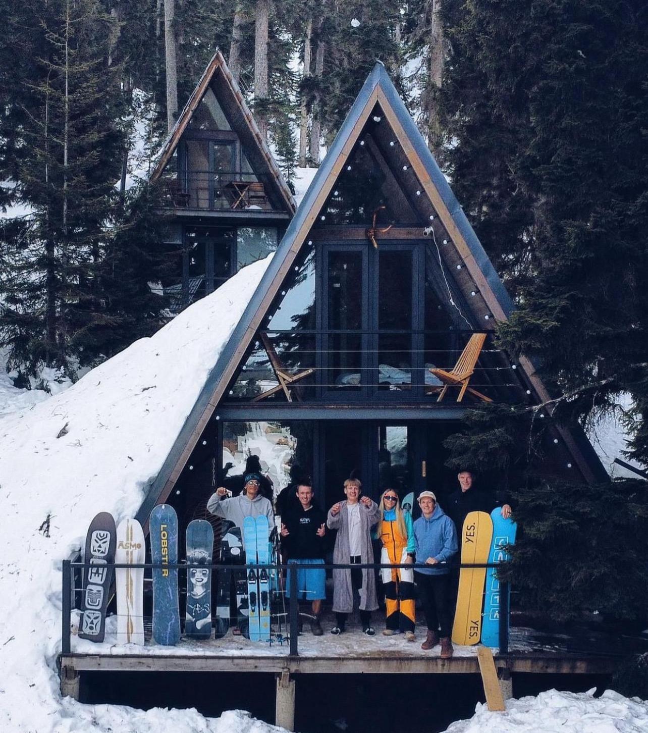 Bakhmaro A-Frame Villa Eksteriør bilde